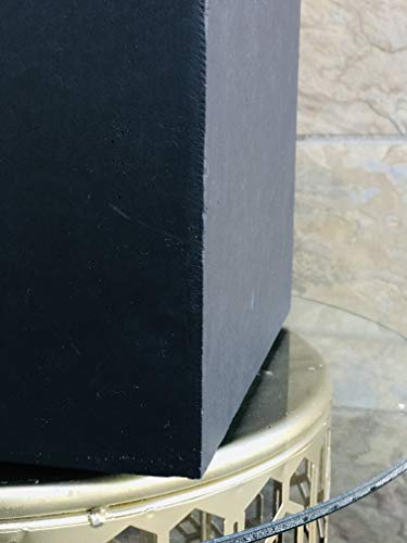 10 Inch Square Concrete Planter with Drainage Hole for Indoor Outdoor Patio Garden C483611