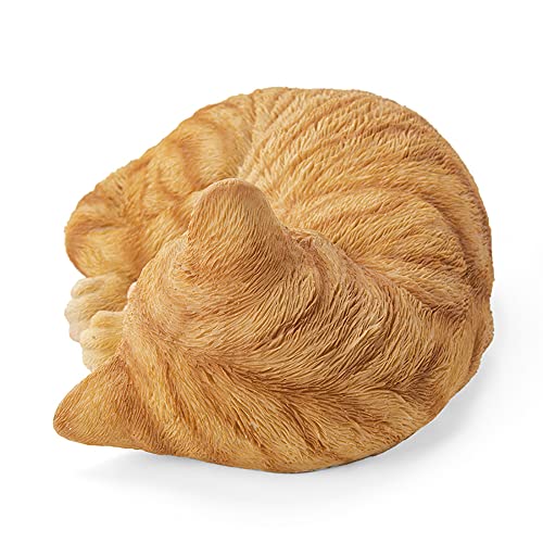Resin Cat Garden Statue for Indoor Outdoor Decor I71634