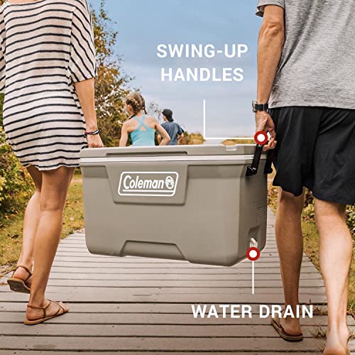 Insulated Portable Hard Cooler, Leak-Resistant, Keeps Ice up to 5 Days V620