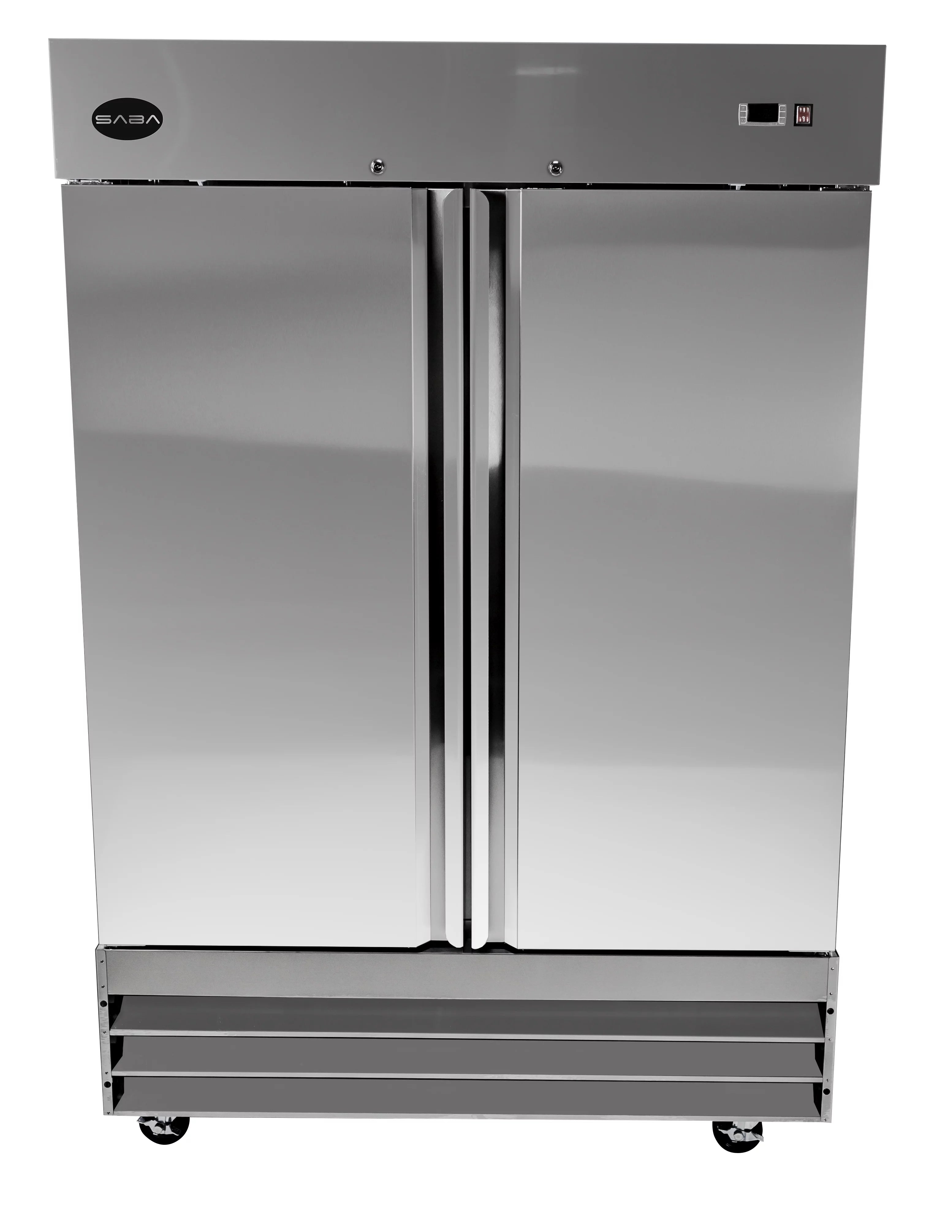 Commercial 47 cu ft Stainless Steel Reach-In Refrigerator, 2 Door C776