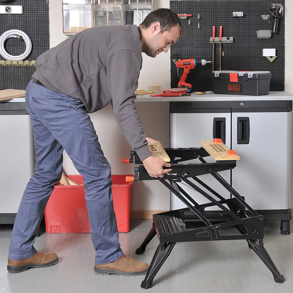 Portable Work Center with Vise S237