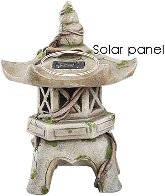 Solar Pagoda Garden Lantern Statue K36380