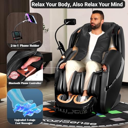 Full Body Massage Chair with Zero Gravity and Heat X854617