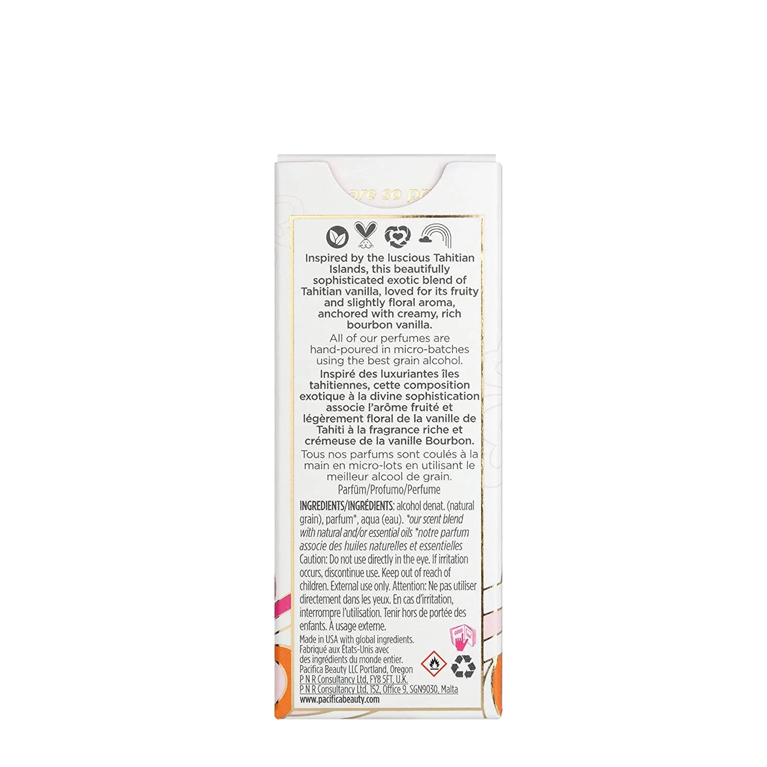 Island Vanilla Spray Perfume for Women A133