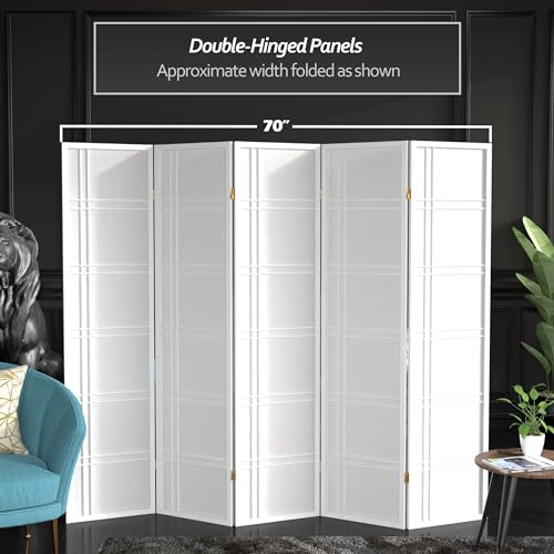 6 Panel Honey Room Divider X65165