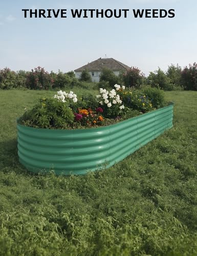 Galvanized Raised Garden Bed for Vegetables, Flowers, Outdoor D165