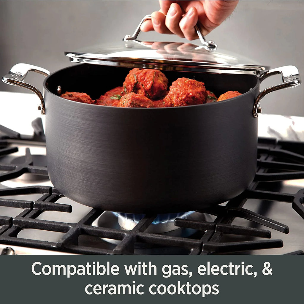 Hard Anodized Nonstick Fry Pan Set, 8.5 & 10.5 Inch P597401