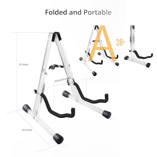 Foldable Hardwood Guitar Stand N691996