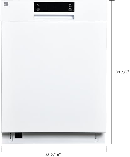 24" Built-In Stainless Steel Tub Dishwasher with Adjustable Rack M856