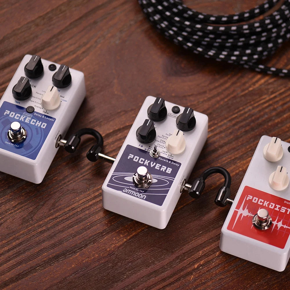 Reverb & Delay Guitar Effect Pedal with Tap Tempo B180338