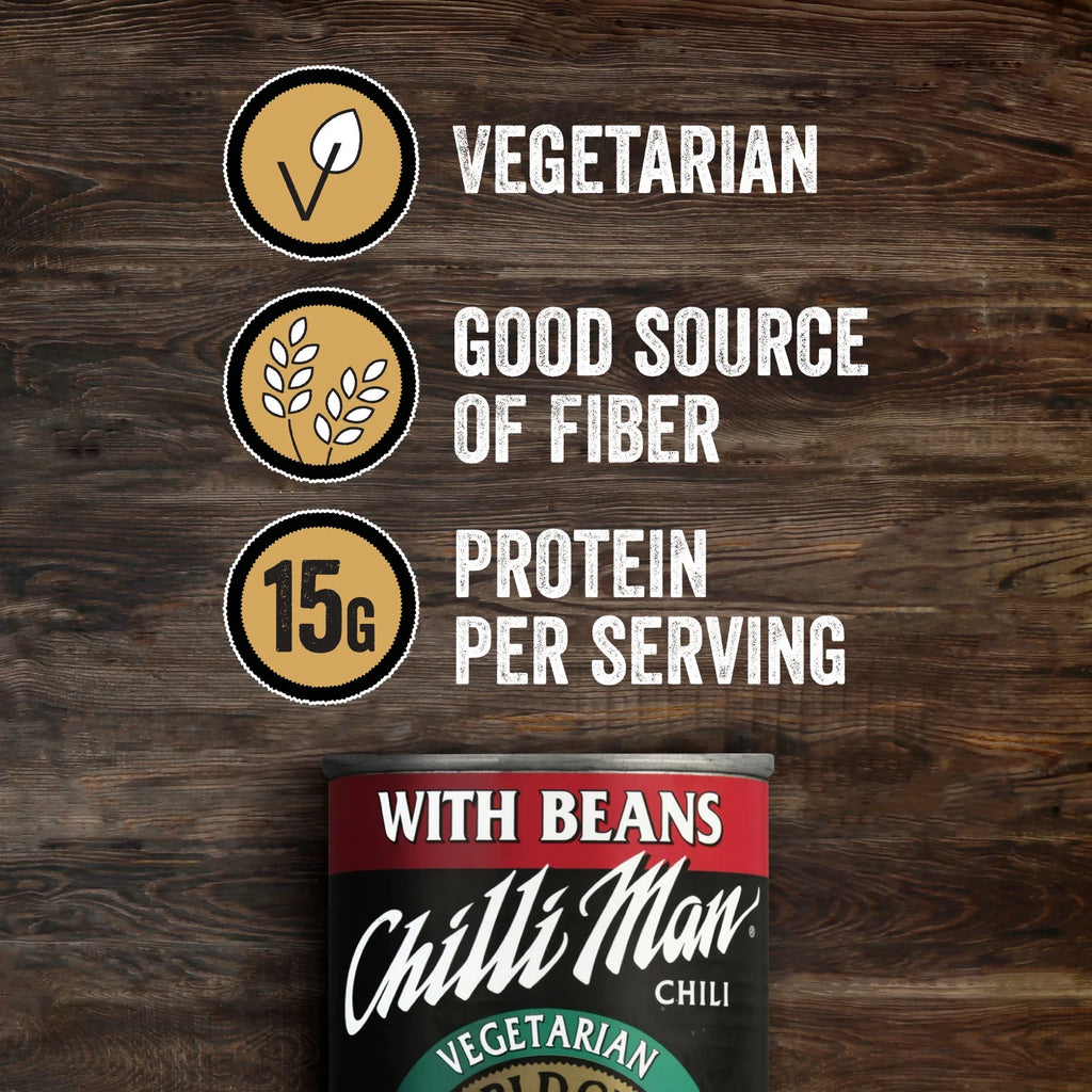 Vegetarian Chili with Beans, 15 oz Can (12 Pack) I3663