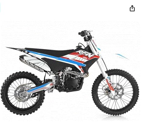 250cc Dirtbike 5 Speed Racing Bike Blue L4906