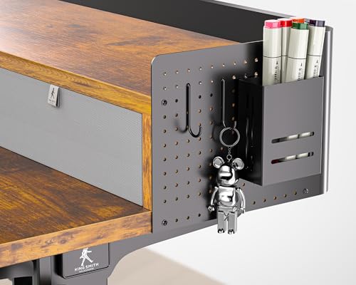Electric Standing Desk with 2 Drawers, Height Adjustable for Home Office B137
