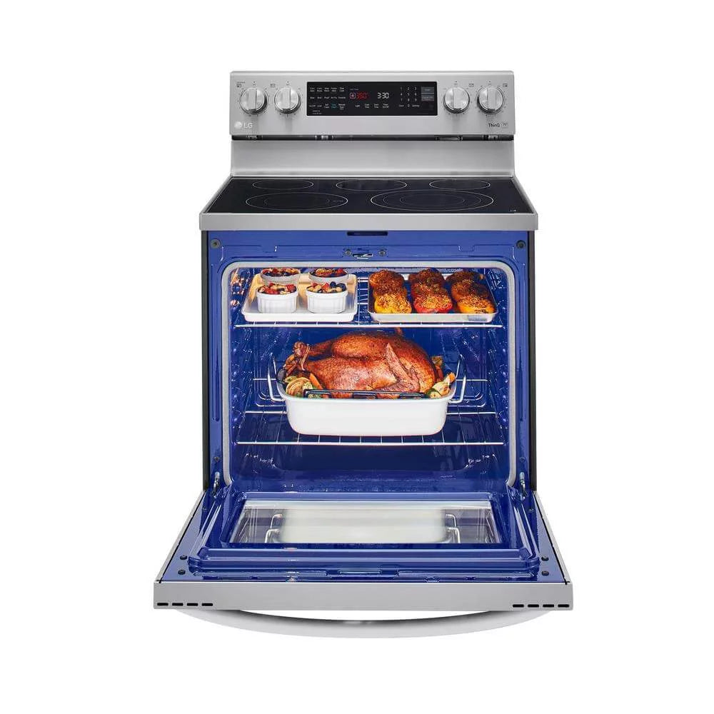 6.3 cu ft Electric Range with Air Fry P224