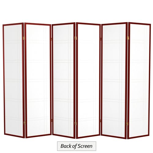 6 Panel Honey Room Divider X65165