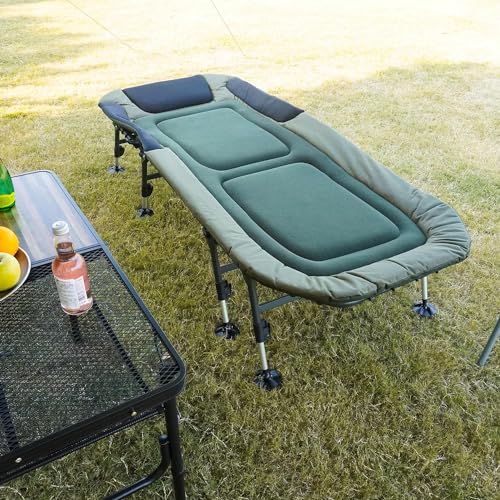 Camping Cot for Adults with Carry Bag, Heavy Duty Folding Bed X3436