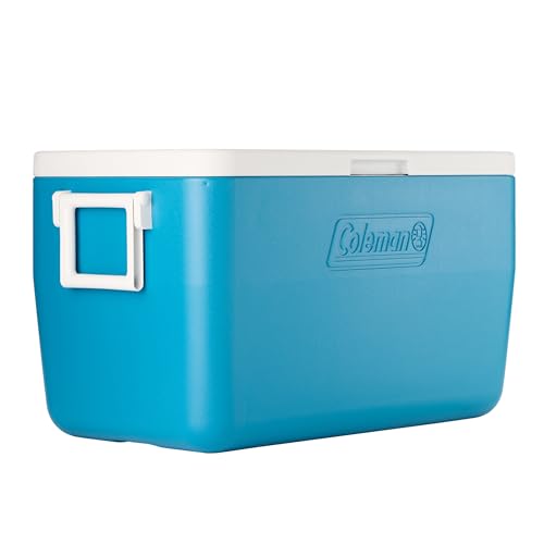 Insulated Portable Cooler with Ice Retention, 48qt W764332