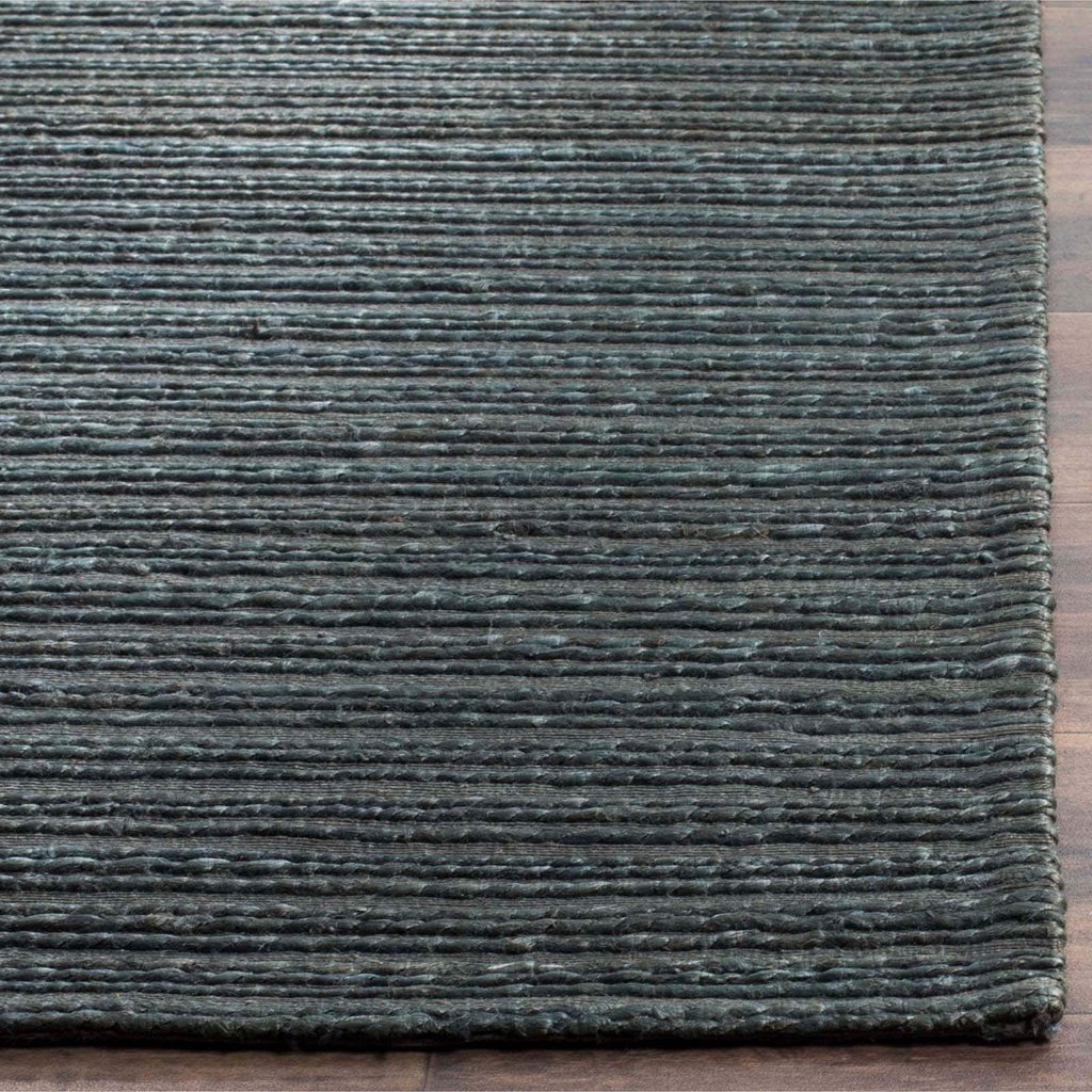 Striped Area Rug 4' x 6' Dark Green H736451
