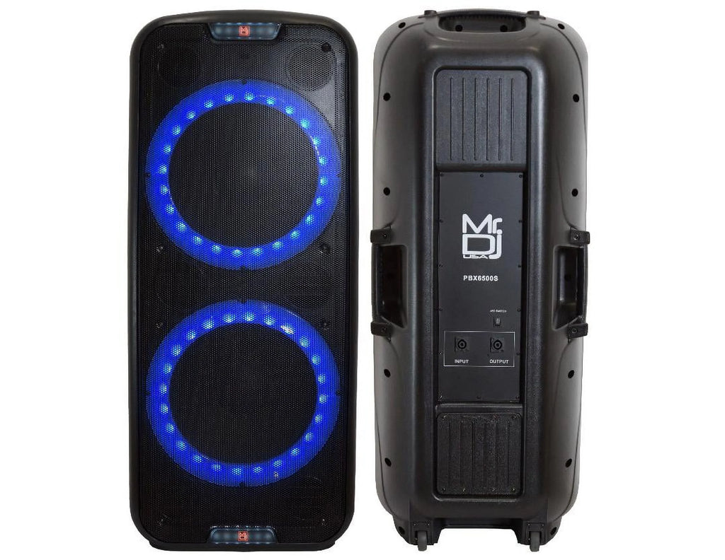 Professional Dual 15" 3-Way Full-Range Passive PA Loudspeaker O947