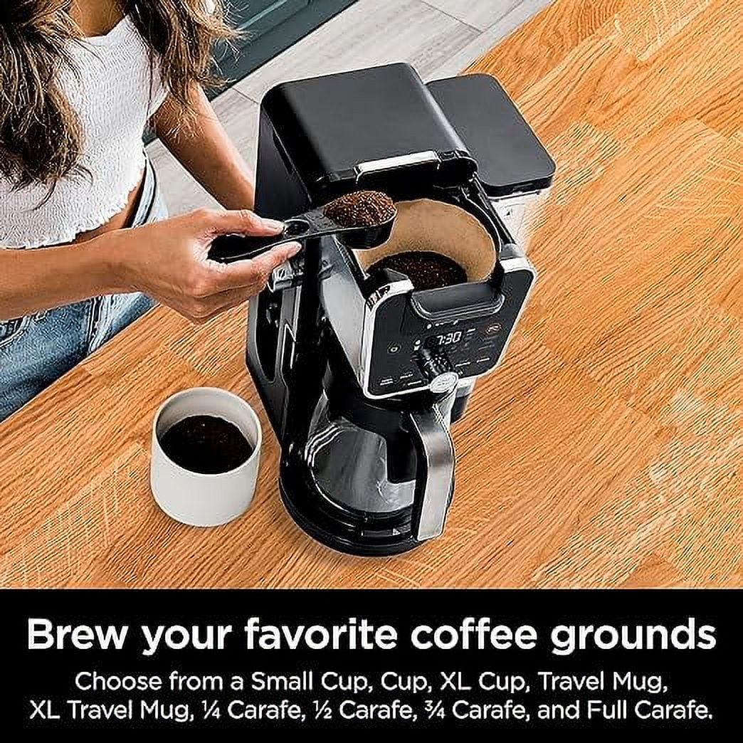 DualBrew System 12-Cup Coffee Maker 3 Brew Styles - Black P7782