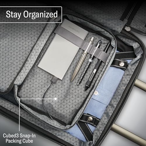Carry-On Hardside Expandable 21-Inch Luggage with Spinner Wheels and TSA Lock T525535