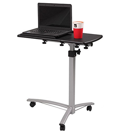 Adjustable Tilt Overbed Table with Wheels for Hospital and Home Use F8559