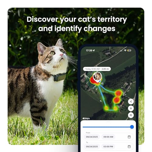 GPS Cat Tracker with Real-Time Location and Activity Monitoring H6422