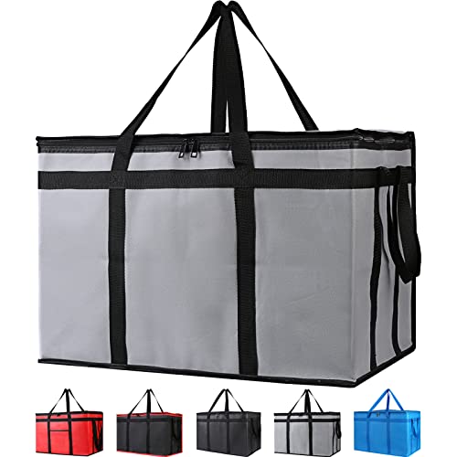Insulated Food Delivery Bag Hot Cold Meal Carrier Cooler Tote K646948