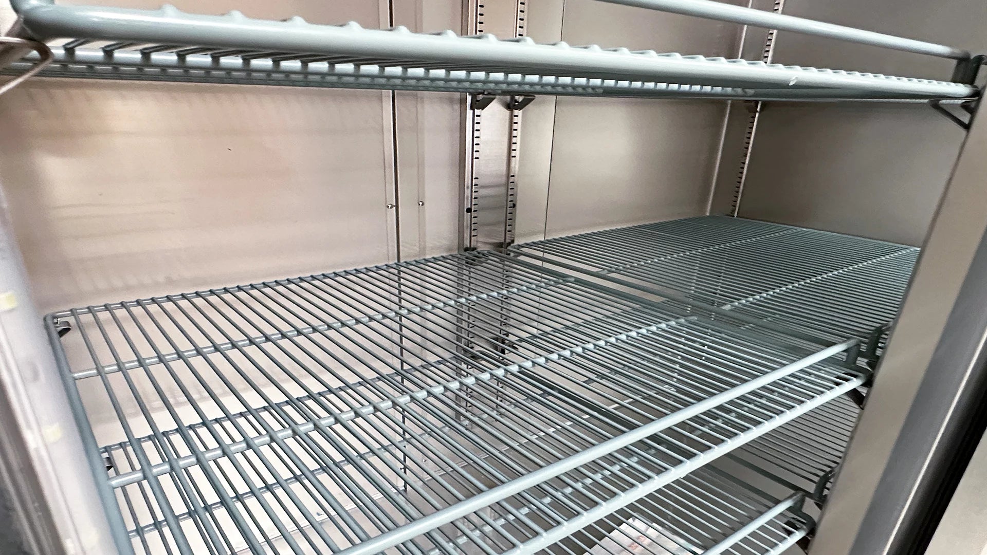 Two Glass Swing Door Stainless Steel Commercial Freezer A279751