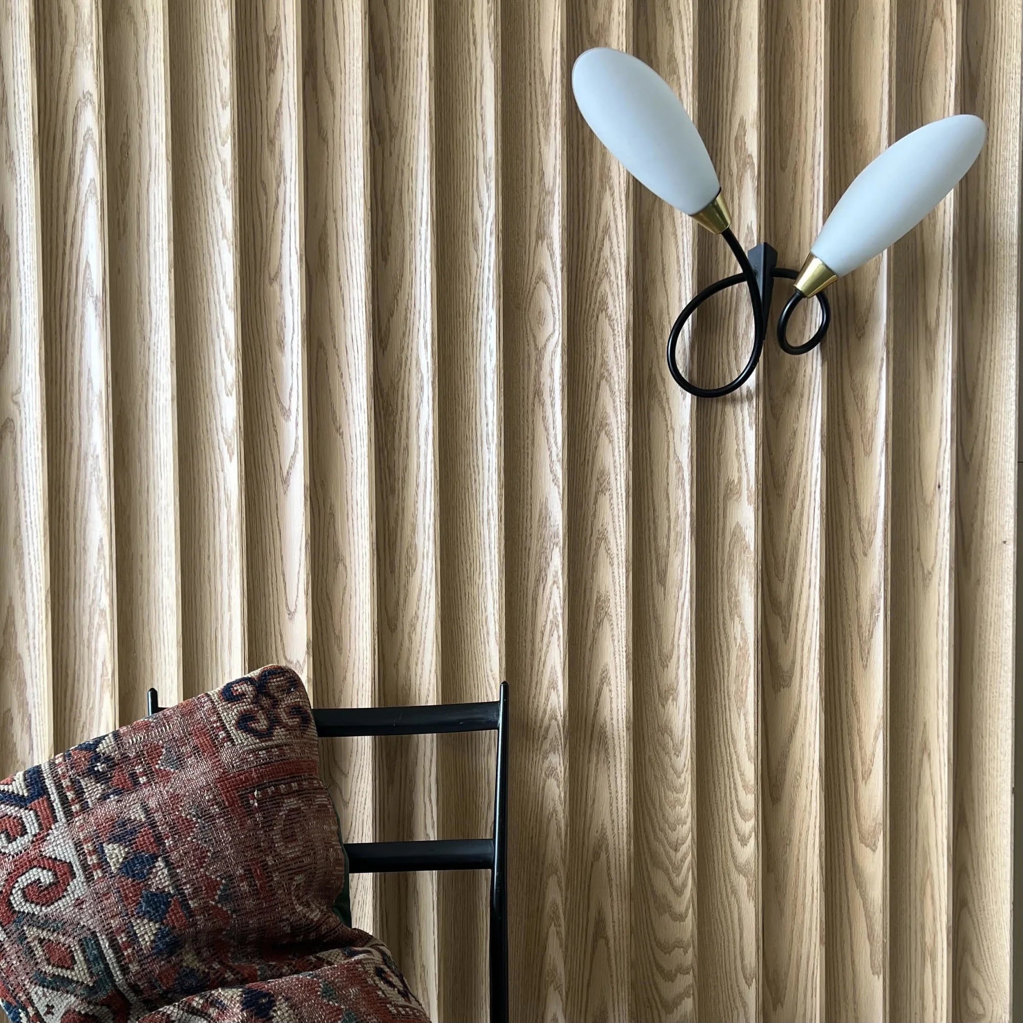 Fluted Oak Wall Paneling 6" x 72" U126420