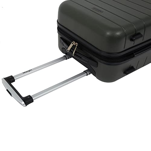 Smart Luggage Set with Cup Holder and USB Port, 20-Inch Carry-On K967