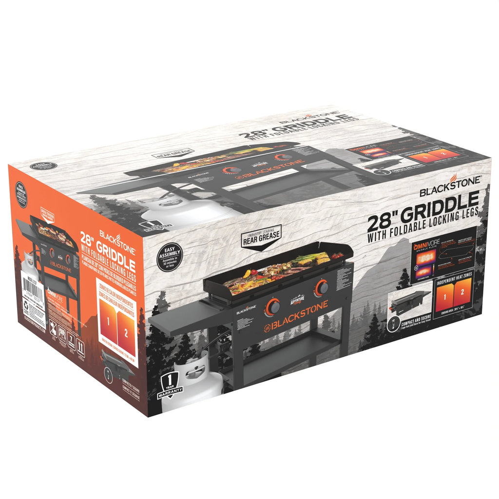 28" 2-Burner Propane Griddle with Omnivore Plate H7499