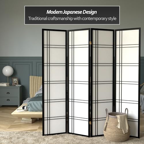 6 Panel Honey Room Divider X65165