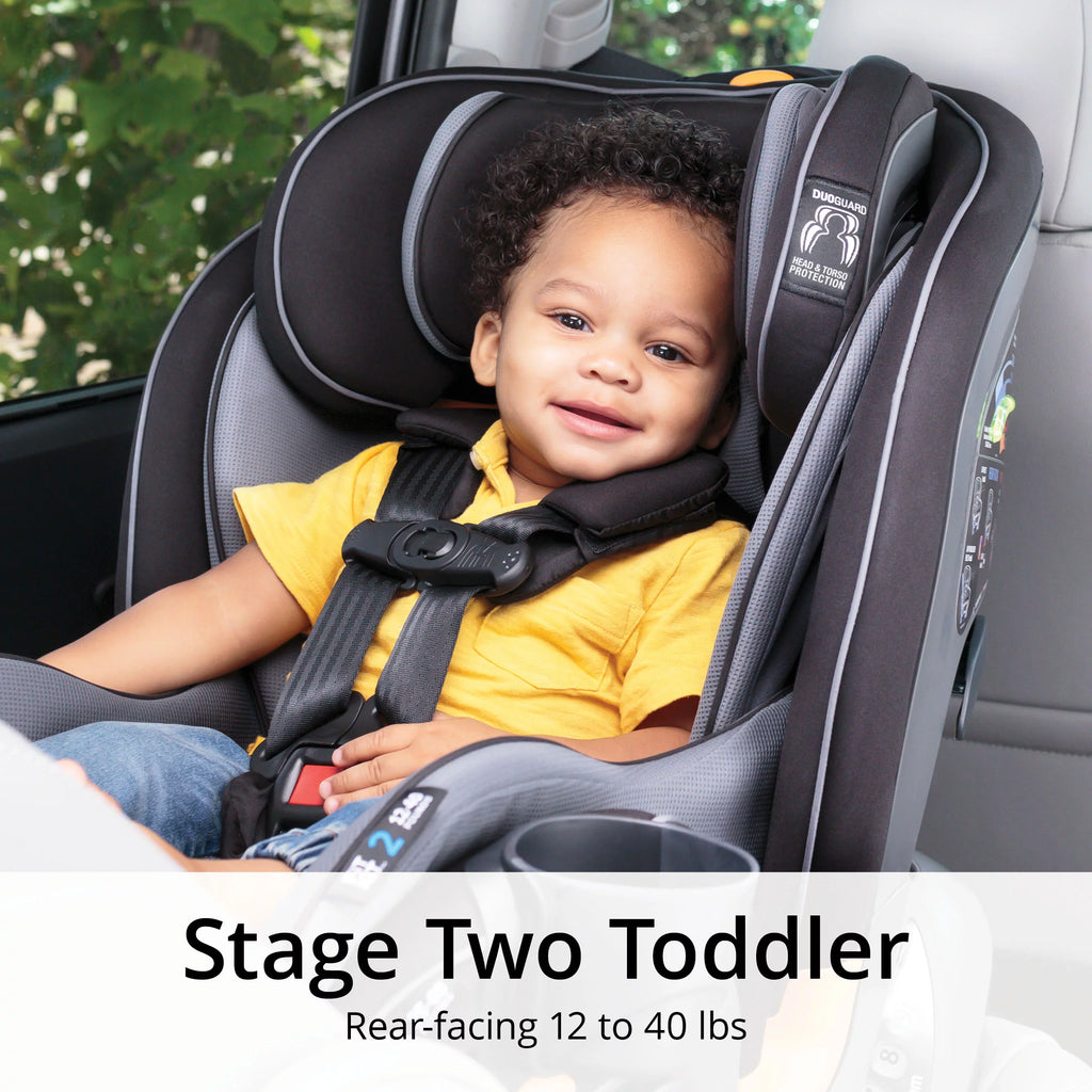 4-in-1 Convertible Car Seat, Navy/Purple Y642585