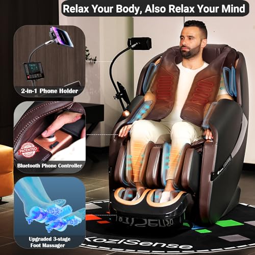 Full Body Massage Chair with Zero Gravity and Heat X854617