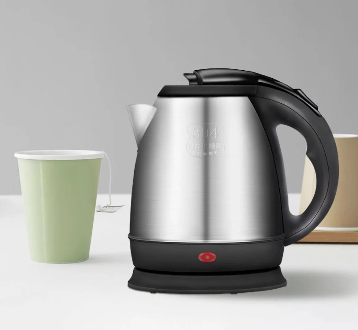 Electric Kettle 1.8L Stainless Steel, Fast Boil with Auto Shut-Off G49854