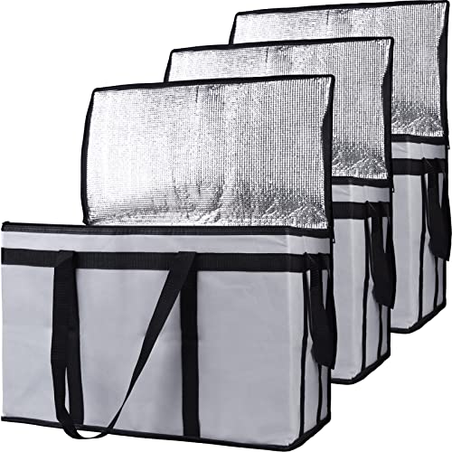 Insulated Food Delivery Bag Hot Cold Meal Carrier Cooler Tote K646948