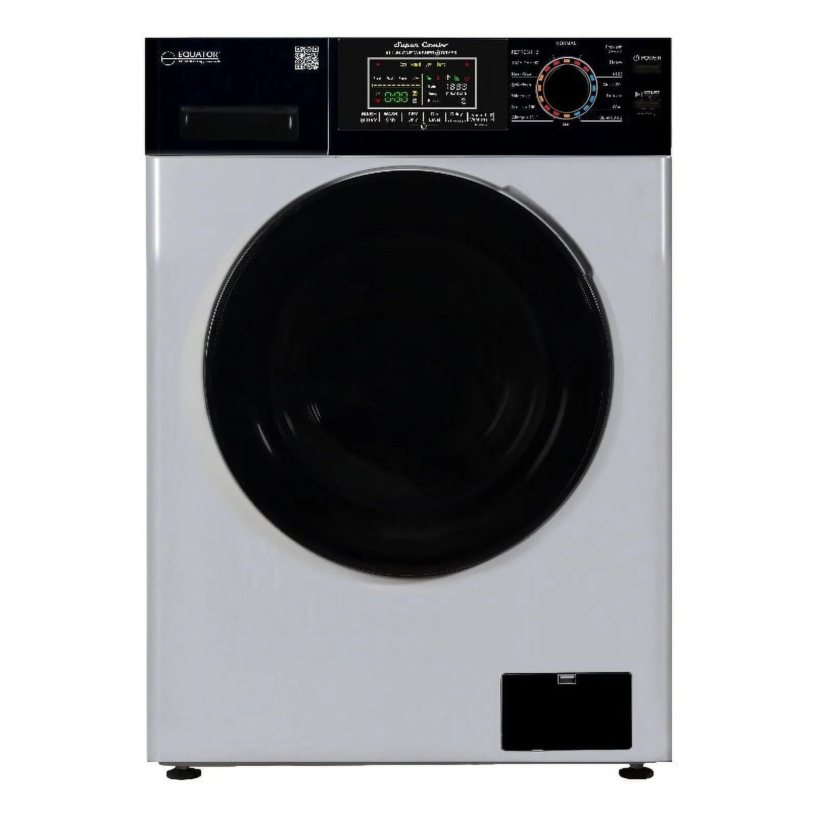 Equator Digital Compact 110V Vented/Ventless 18 lbs Combo Washer Dryer S/B