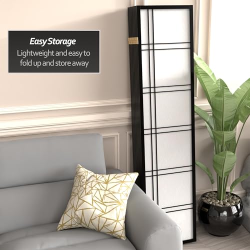 6 Panel Honey Room Divider X65165