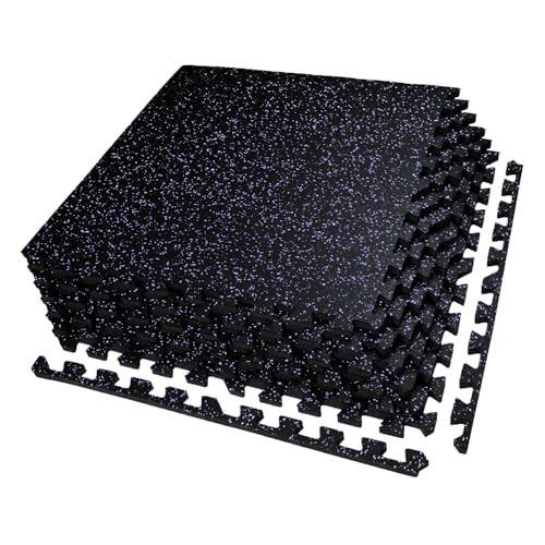 Exercise Mats 24 Sq Ft Interlocking EVA Foam for Home Gym I7577