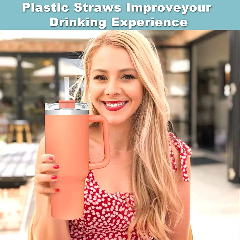 40 oz Stainless Steel Insulated Tumbler with Straw P2112