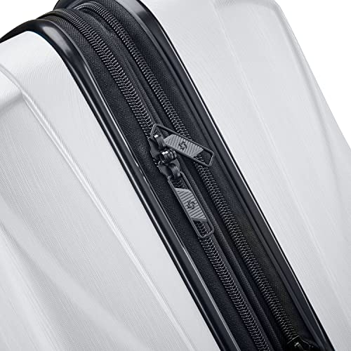 Hardside Expandable Carry-On Luggage with Spinner Wheels, Black, 20-Inch S82043