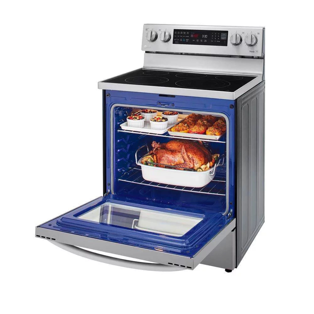 6.3 cu ft Electric Range with Air Fry P224
