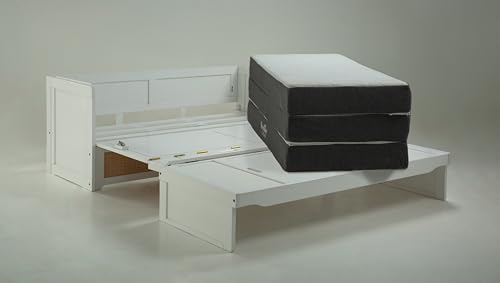 Murphy Cube Cabinet Bed (White, Queen) M597282