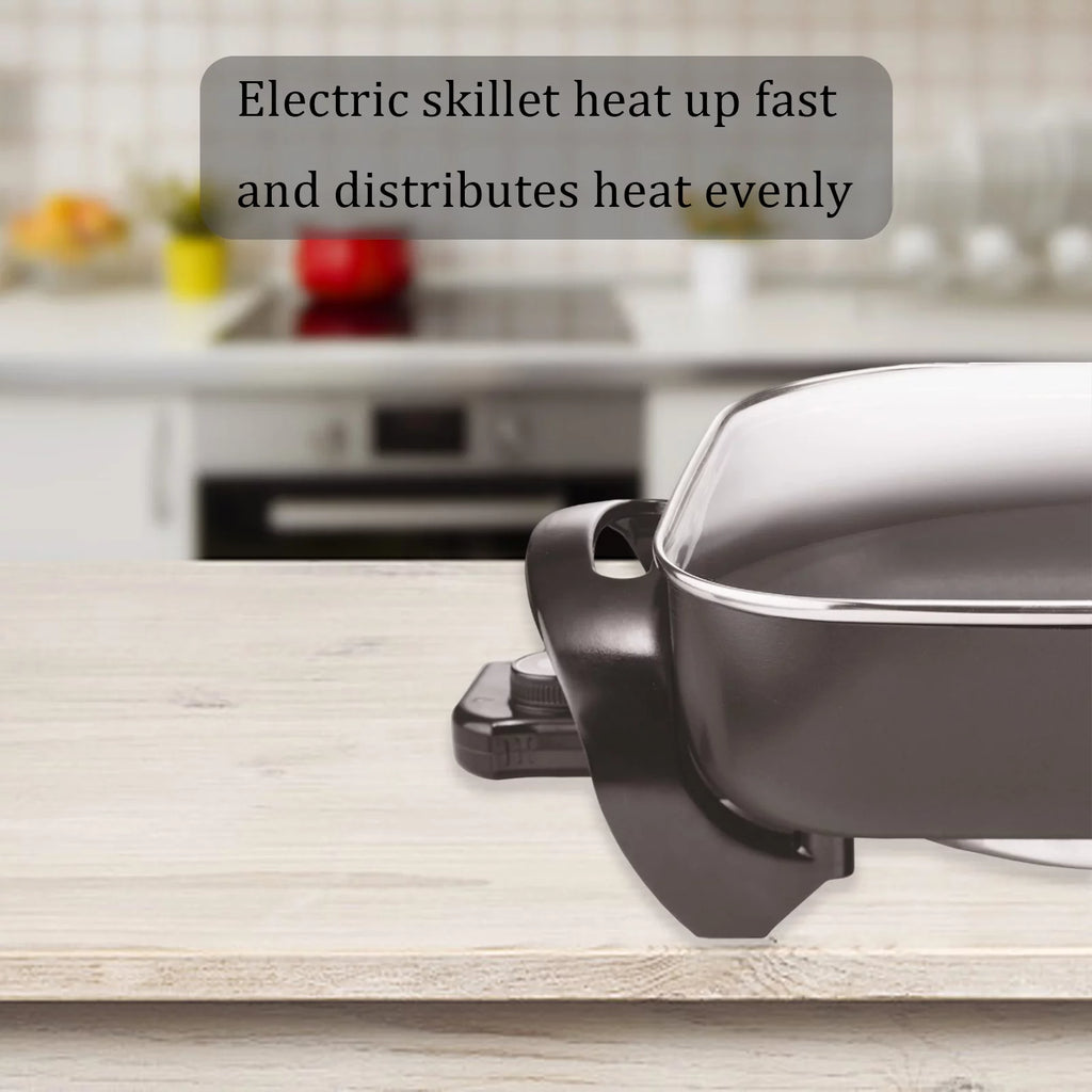 Nonstick Electric Skillet, 16 Inch, Serves 4-6 Z23004