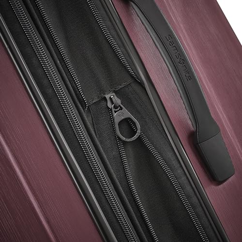 Hardside Expandable Carry-On Luggage with Spinner Wheels, Black, 20-Inch S82043