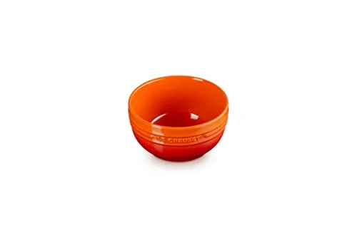 Tea Bowl Rice Ball 330ml Orange Heat Resistant Microwave Dishwasher Safe L619