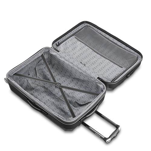 Hardside Expandable Carry-On Luggage with Spinner Wheels, Black, 20-Inch S82043