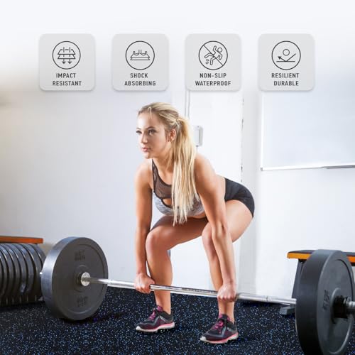 Exercise Mats 24 Sq Ft Interlocking EVA Foam for Home Gym I7577