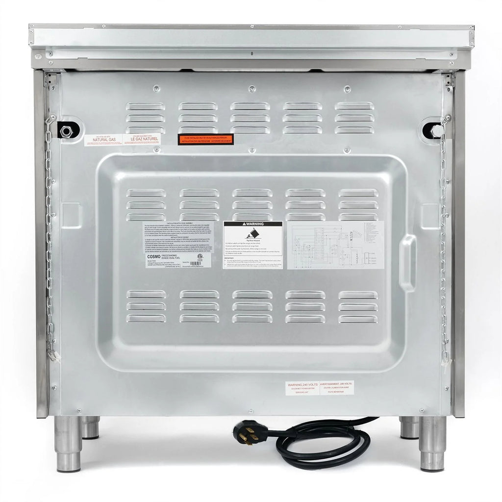 36 in. Stainless Steel Dual Fuel Range with Convection Oven G32093